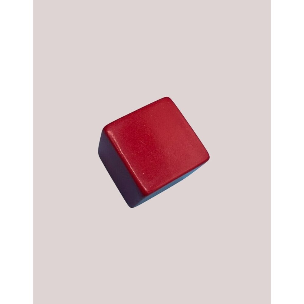 Pictionary Replacement RED DICE Vintage 1985